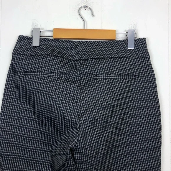 Dalia Houndstooth Pull On Stretch Dress Pants Sz 8 - Picture 11 of 12